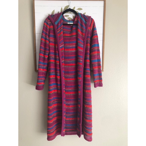 Urban Outfitters Sweaters - Multicolored Knee Length Cardigan Urban Outfitters Sweaters - Multicolored Knee Length Cardigan